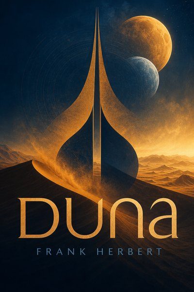 Capa do audiobook Duna, de Frank Herbert