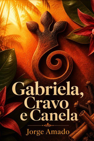 Capa do audiobook Gabriela, Cravo e Canela, de Jorge Amado